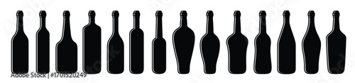 glass bottle vector design illustration isolated on white vector illustration