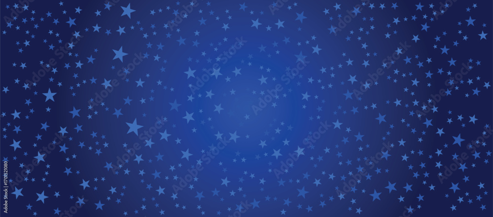 premium dark navy blue star pattern