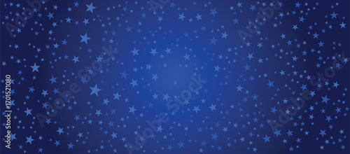premium dark navy blue star pattern