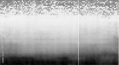 Digital stipple art with abstract, spray-like grain. Vectorized monochrome texture over white background.