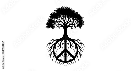 Symbol of handshake with olive branches, representing peace, partnership, and successful collaboration in business and diplomacy