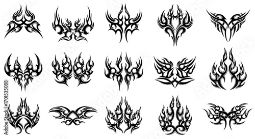Tribal Tattoo Designs Collection A Comprehensive Assortment of Unique and Artistic Tattoo Embellishments