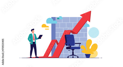 Business growth strategy for company success and future expansion planning