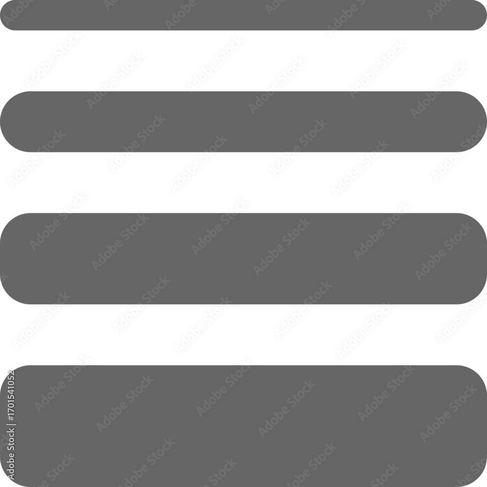 Obraz premium Hamburger Menu Icon