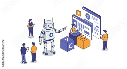 Streamlined Digital Strategy: Dynamic Flat Design for E-commerce Data Visualization
