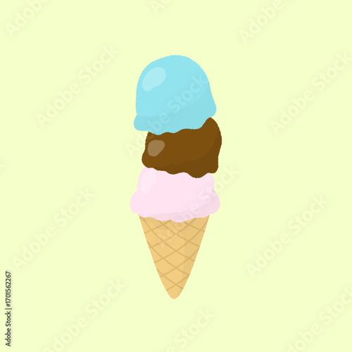 アイスクリーム　ice cream
