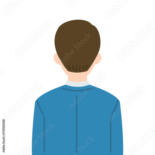 スーツを着た男性のイラスト