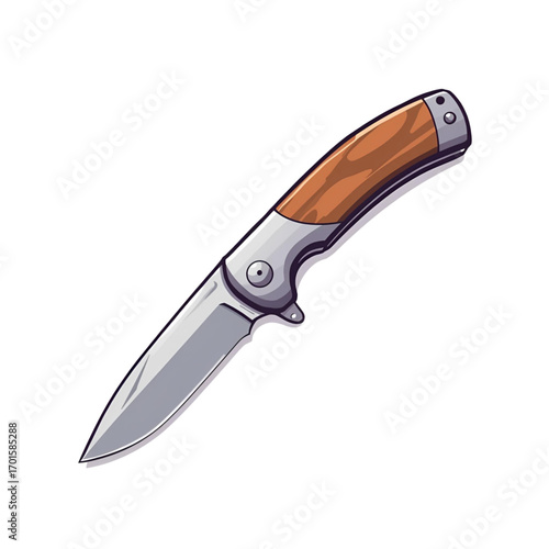 knife isolated on white