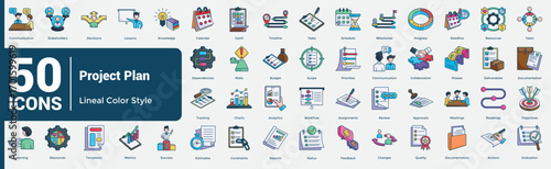 Project Plan Bundle H50 Lineal Color