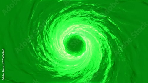 Wallpaper Mural Swirling vortex of vibrant green energy pulses and glows with an ethereal light, creating a mesmerizing and otherworldly spectacle of power and mystery. Torontodigital.ca