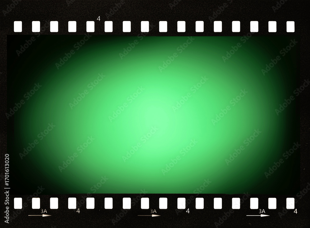 Obraz premium black celluloid photo film strip