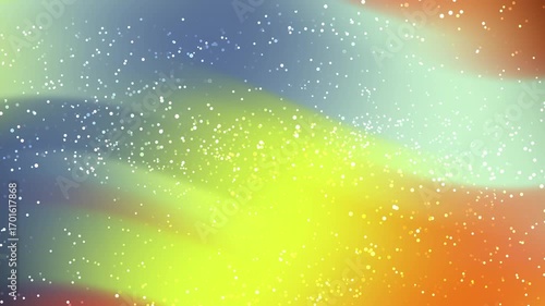 Abstract image features a colorful gradient with small sparkling dots scattered throughout, ideal for web design backgrounds.