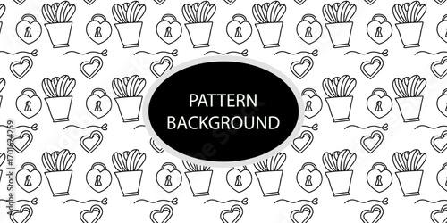 Popular outline love nature. doodle christmas concept, autumn, astract doodles pattern. for textile, paper gifting ox
