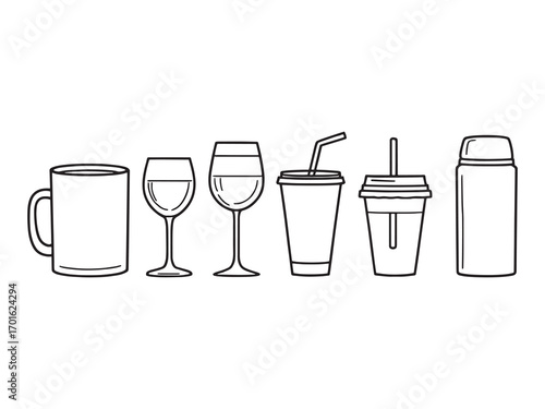 Fresh beverage cup ideal morning drink