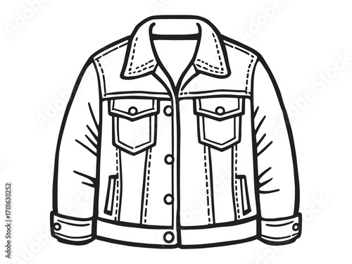 Denim jacket perfect casual style outfit