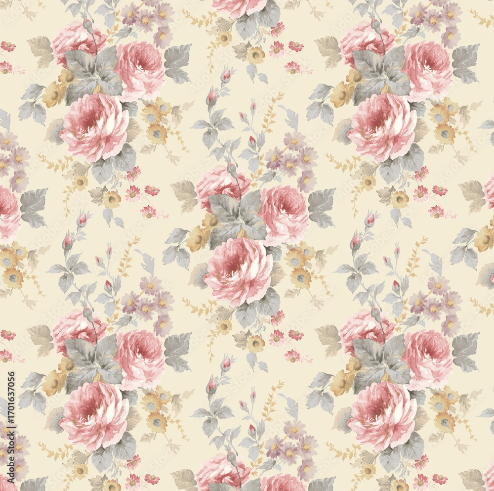 Fototapeta Brand Design Digital Allover And Motif