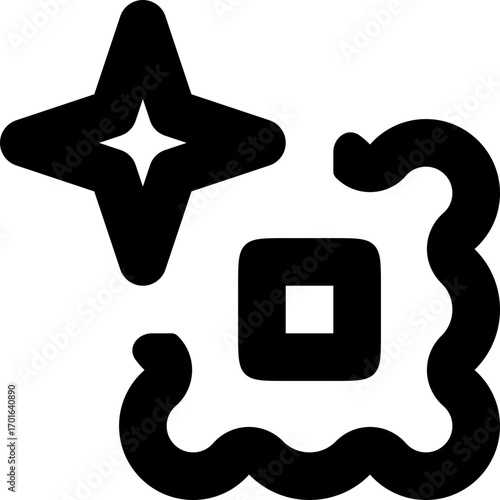 AI Icon : Image and text generator