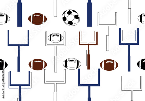Sports Equipment Pattern