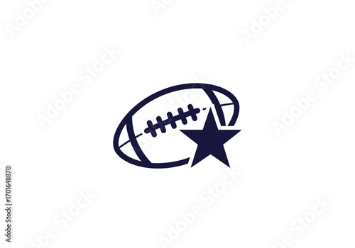 Championship Football Star Icon