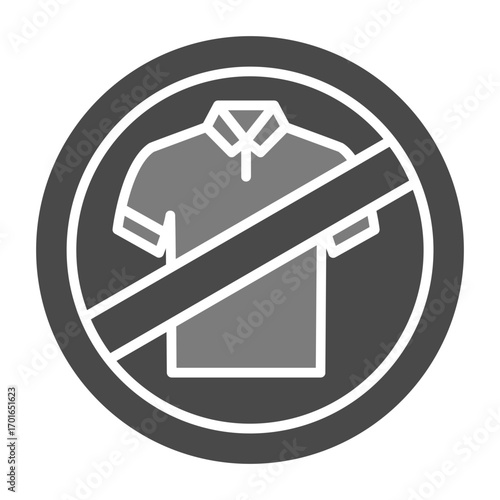 No clothes Icon