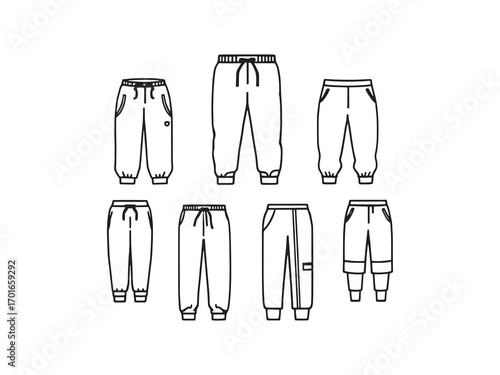 Joggers Lightweight Flexible Ideal For Running