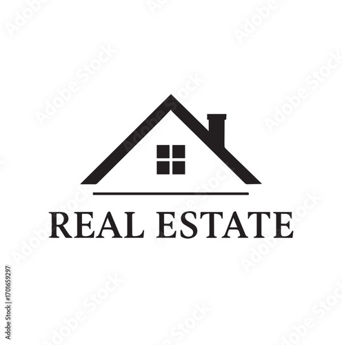 Real Estate Logo Design – House, Property, Building, Home, Architecture and Construction Vector Illustration
