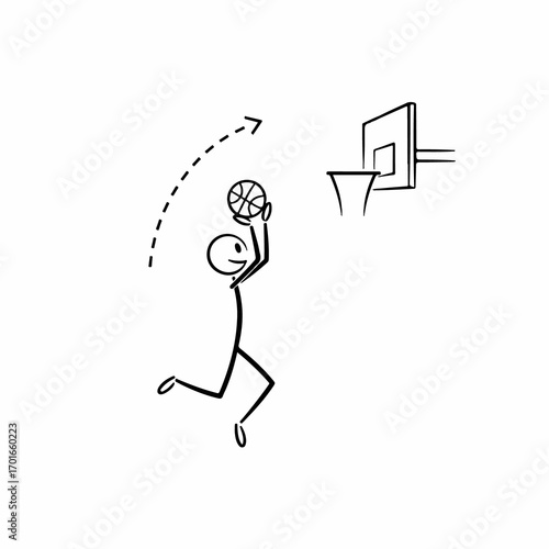 Stickman BassketBall