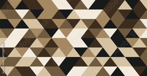 Antique Diamond Pattern Bronze and Brass Luxury with Charcoal Black Champagne Beige and Ivory Design