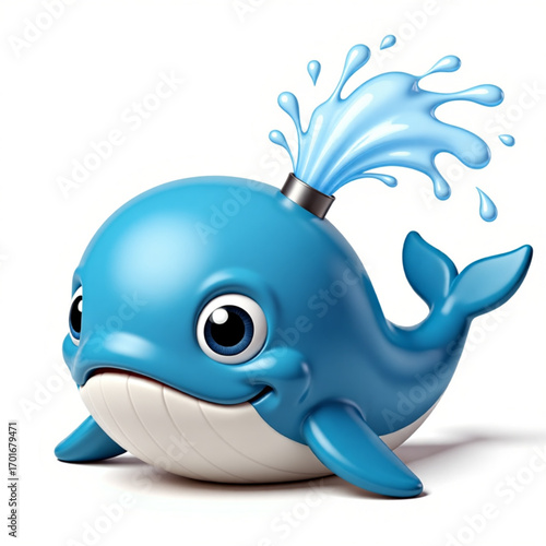 dolphin with 3d  vector