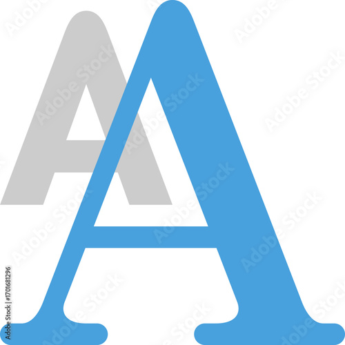 Text Size Adjustment Icon
