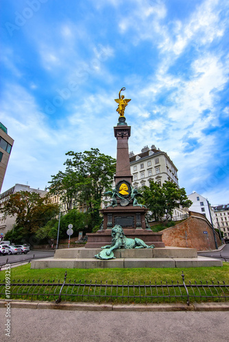 Majestic Liebenberg Monument in Vienna, Austria