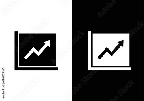 Rising Statistics: A stylized illustration showing upward trending graphs set against contrasting backgrounds symbolizing growth and progress. 