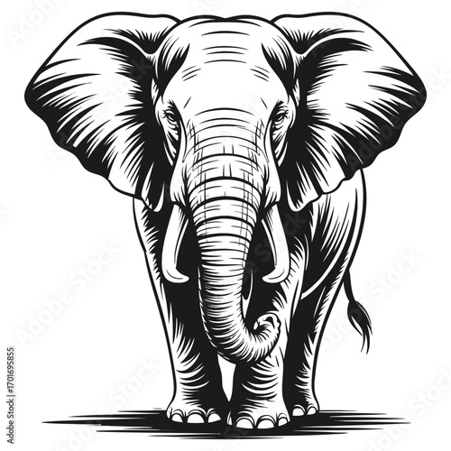 elephant vector illustration