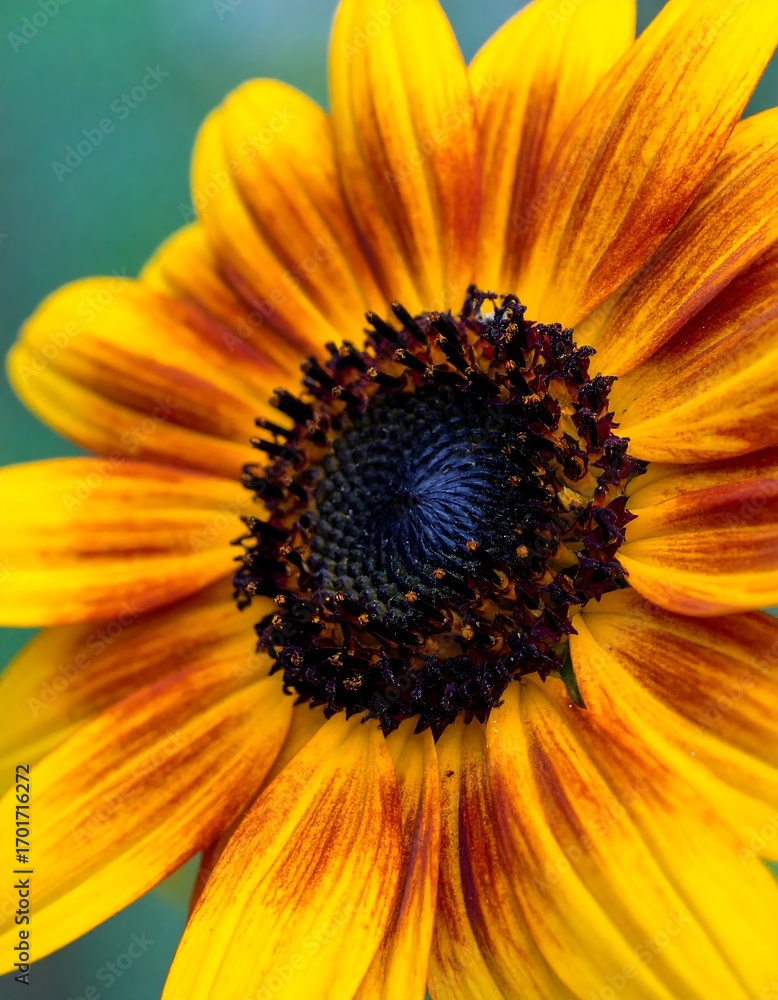 Obraz premium Close-up of vibrant sunflower