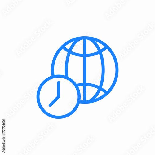 browser history icon sign vector