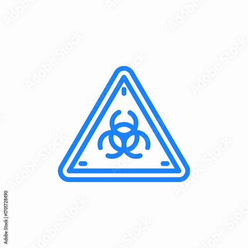 hazard danger icon sign vector