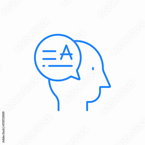 language translation icon sign vector