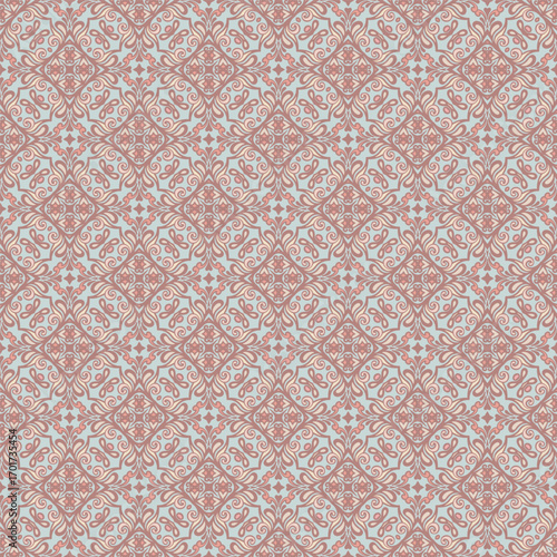 Boho chic creative floral elegant ornamental pattern
