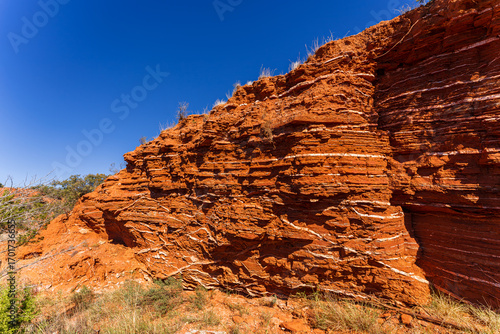 Wallpaper Mural Red Cliffs at Caprock Canyons State Park, Texas, USA Torontodigital.ca