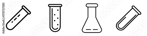 The Test Tube icon is designed for modern use on the web, computer, and mobile app