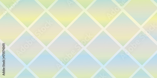 Abstract retro geometric seamless pattern of colorful squares and lines forms a vintage textile backdrop