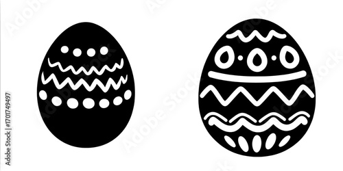 Single Black Egg Silhouette is a simple yet powerful image that uses the silhouette of one egg to represent concepts of new beginnings, potential, and the circle of life