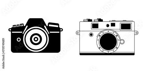 The Camera Icon embodies a simple yet powerful silhouette of a camera, encapsulating the essence of photography and creativity