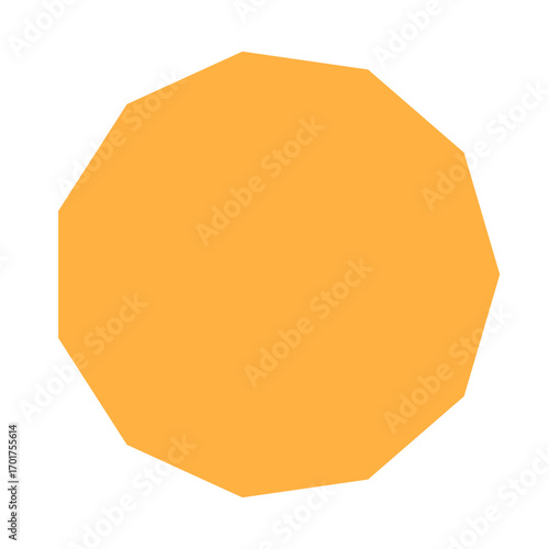 Polygon Shape 11 sides #260