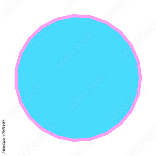 Polygon Shape 23 sides #300