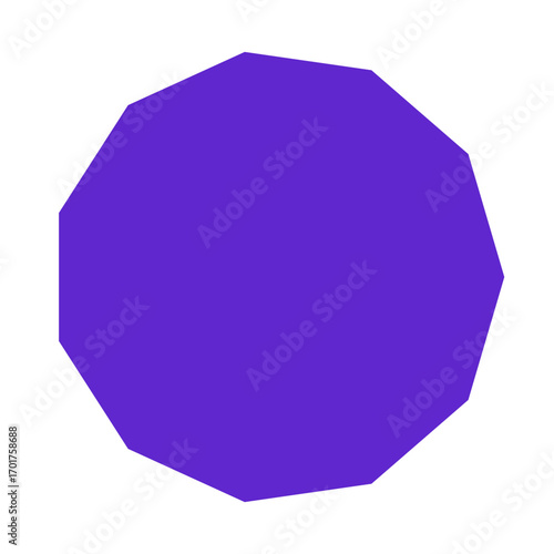 Polygon Shape 11 sides #400