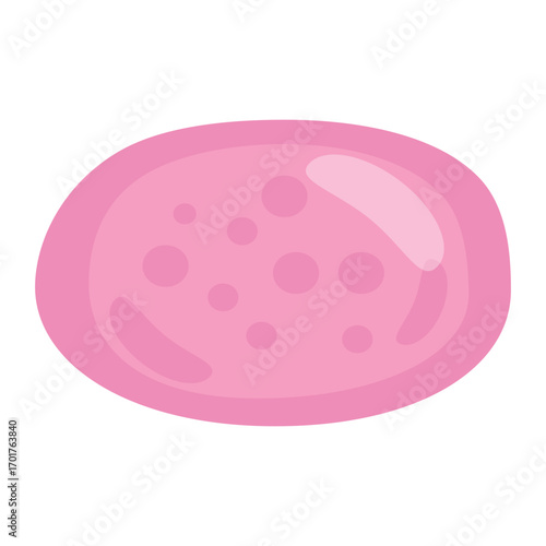 Vibrant pink abstract shapes blending seamlessly, creating a soothing background for creative projects