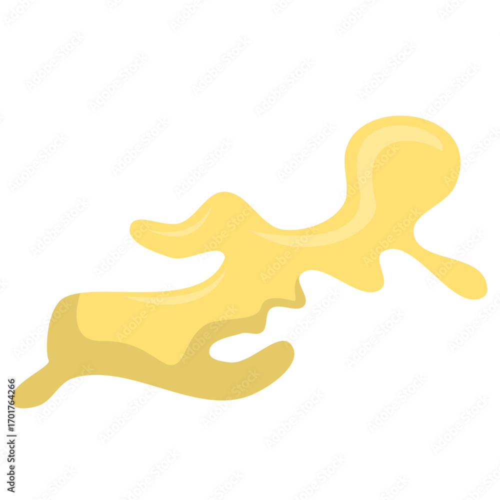 Fototapeta premium Abstract yellow and beige wave pattern with soft curves creating a soothing background