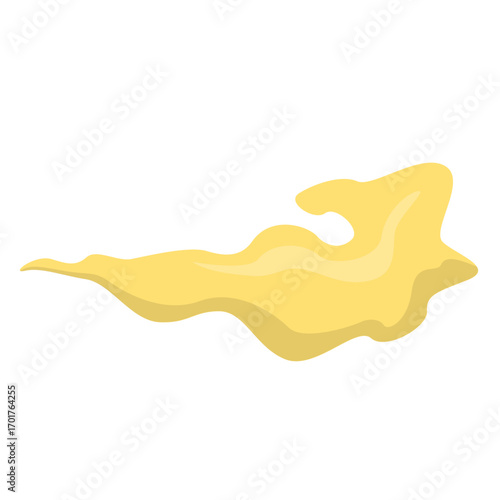 Abstract art with soft yellow hues blending into light textures, creating a serene background