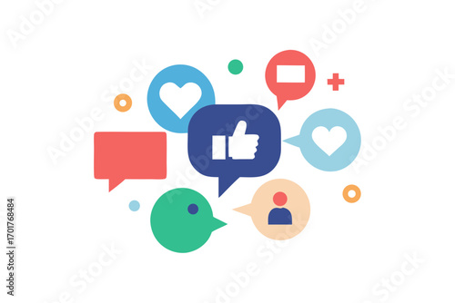 social media concept